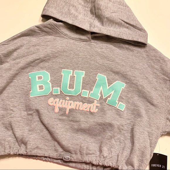 New Forever21 B.U.M Graphic Hoodie - Picture 2 of 4